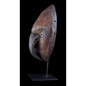 Brag Mask, Oceanic Art, Tribal Art, Sculpture, Primitive Art, Papua New Guinea, 48 Cm
