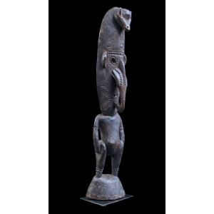 Murik Lakes Statue, Oceanic Art, Tribal Art, Sculpture, Oceania, Pacific, 60 Cm