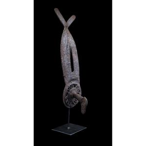Yam Mask, Mask, Oceania, Primitive Art, Oceanic Art, Tribal Art, Basketry, 52 Cm