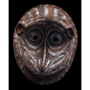 Pignon Mask, Tribal Art, Papua New Guinea, Oceanic Art, Basketry, 66 Cm