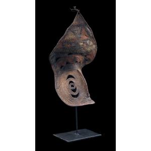 Yam Mask, Mask, Oceania, Primitive Art, Oceanian Art, Tribal Art, Basketry, 40 Cm