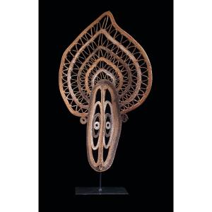 Big Yam Mask, Mask, Oceania, Primitive Art, Oceanic Art, Tribal Art, Basketry, 80 Cm