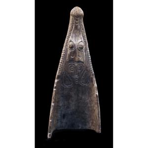 Proue De Pirogue, Papua New Guinea, Oceania, Primitive Art, Oceanic Art, 63 Cm