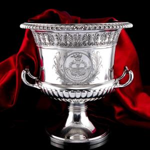 Antique Georgian Silver Wine Cooler Cup Regency Design - Paul Storr London 1810