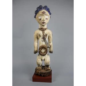 Feminine Ritual Statue-punu-lumbo.-gabon