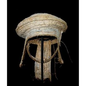 Very Rare Combat Headdress Papua New Guinea Oceania Primitive Art