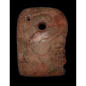Anthropomorphic Hacha From The Veracruz Culture, Mexico