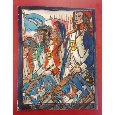 Guy Arnoux (1886-1951), Military Drums