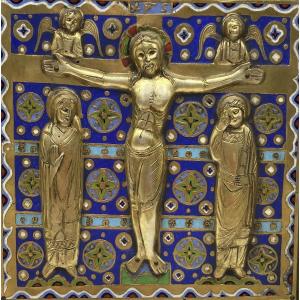 Modeste Morató Ojer (barcelona 1909-1993) Enameled Copper Plate Limoges Style High Period C