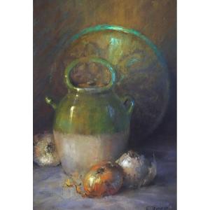 Textures And Lights: The Poetry Of Pastel / Still Life / Claude Texier / Pastel