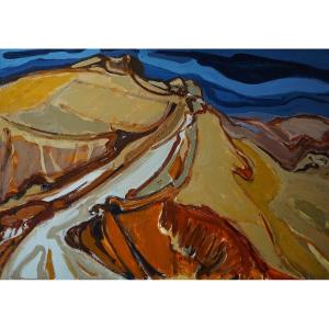 Abstract Landscape / Elisabeth Hahn (1924-2021) / Abstract Landscape