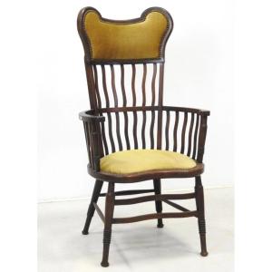 Arts & Crafts Armchair / England Circa 1900