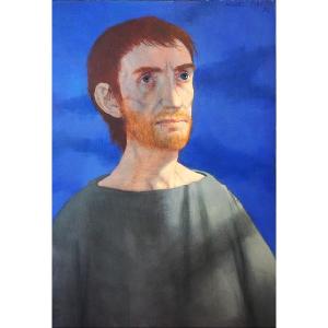 Michel Ciry (1919-2018) / Saint-francois A l' Alverne / 1976 / Oil On Canvas
