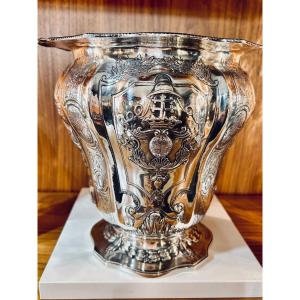 19th Century Silver Champagne Bucket
