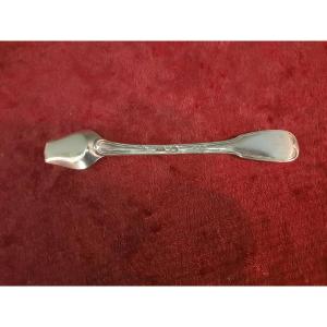 18th Century Silver Salt Spoon