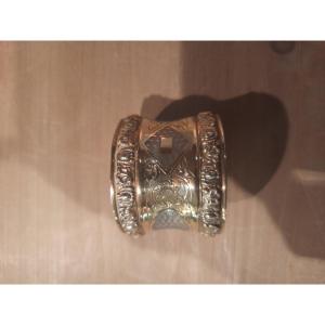 Napoléon III Silver-gilt Napkin Ring