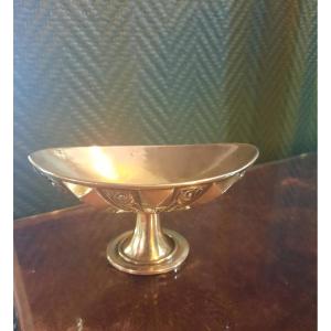 Navette-shaped Cup In Vermeil