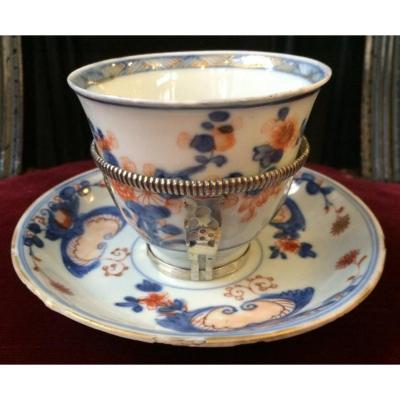 18th Japan Porcelain Cup   (paris 1717-1722)
