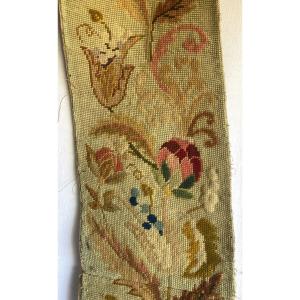 Tapestry Headband – Louis XV Floral Motif – 1920