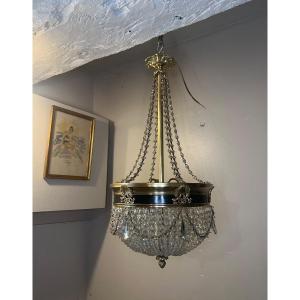 Basket Chandelier