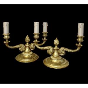 Pair Of Louis XVI Style Lamps