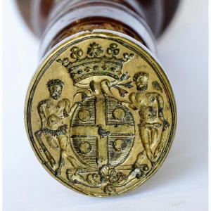 18th Century Seal / Stamp Matrix: Chantepie Family