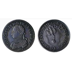 Silver Token Of The Coronation Of Charles IX In Reims 1561 Valois 