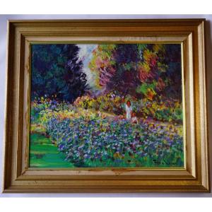 Painting By Georges Ferro-lagrée, Landscape - Post-impressionism 