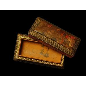 Japan Rectangular Box Made Of Japanese Paper-leather 