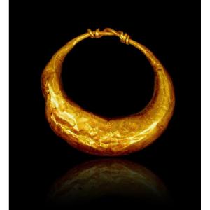 Antique Roman Gold Earrings