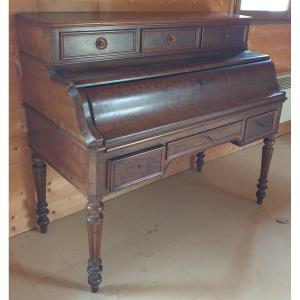 Louis XVI Secretary With Mahogany Veneer