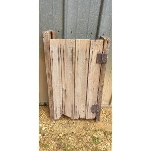 Rustic Oak Skylight Shutter - 19th Century