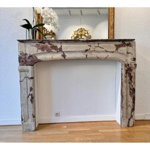 Louis XIV Fireplace - 17th - 160x28x122