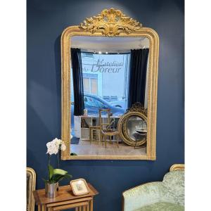 Louis Philippe Mirror With Pediment Ref. 606/ 117x174