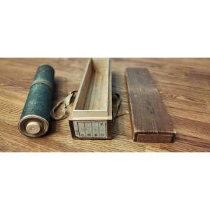 Unique Old Edo Period Painting 1793 By Rantokusai Shundo