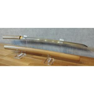Authentic Katana Blade End Of The Edo Period (18th Century), Zaimei, Signed Gensa: 