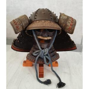 Kabuto And Menpo In Top-quality Samurai Armour