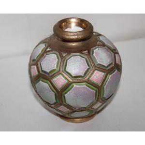 Vase Boule Condé Pour Mougin Art Deco