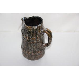 Pichet Accolay , Grés Art Déco ,signé Double A