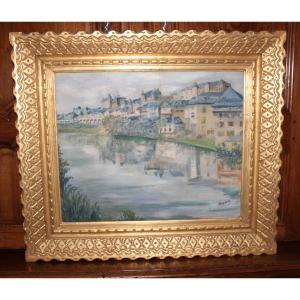 Peinture Sur Toile Dans Cadre (bouche)