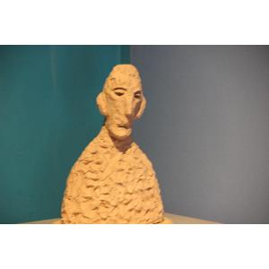 Terracotta Bust In The Style Of Giacometti