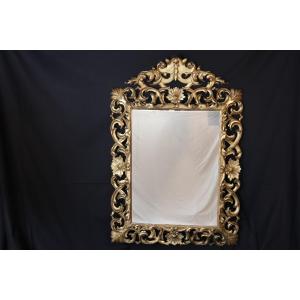 19th Century Italian Giltwood Mirror