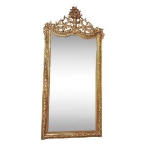 19th Century Mirror Inspired By Louis XVI, 2.15m X 98m
