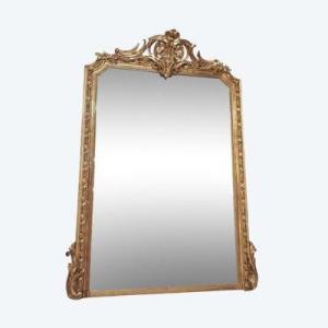 19th Century Mirror, 196 X 140 Cm