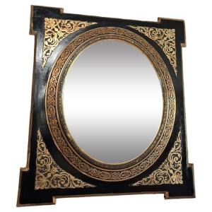 Napoleon III Period Mirror 70 X 62