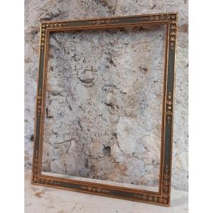 Polychrome And Gold Baguette Frame