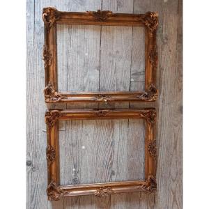 Pair Of Golden Frames
