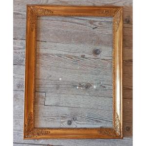 19th Frame In Golden Wood