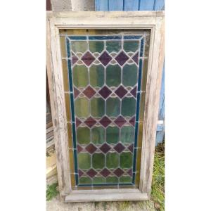 Pair Of Stained Glass XIX