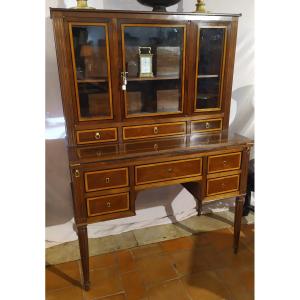 Happiness Of The Day XVIIIth In Mahogany